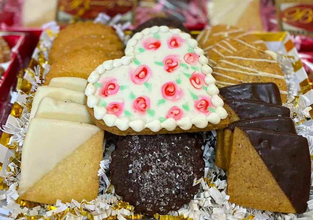 valentines cookie box