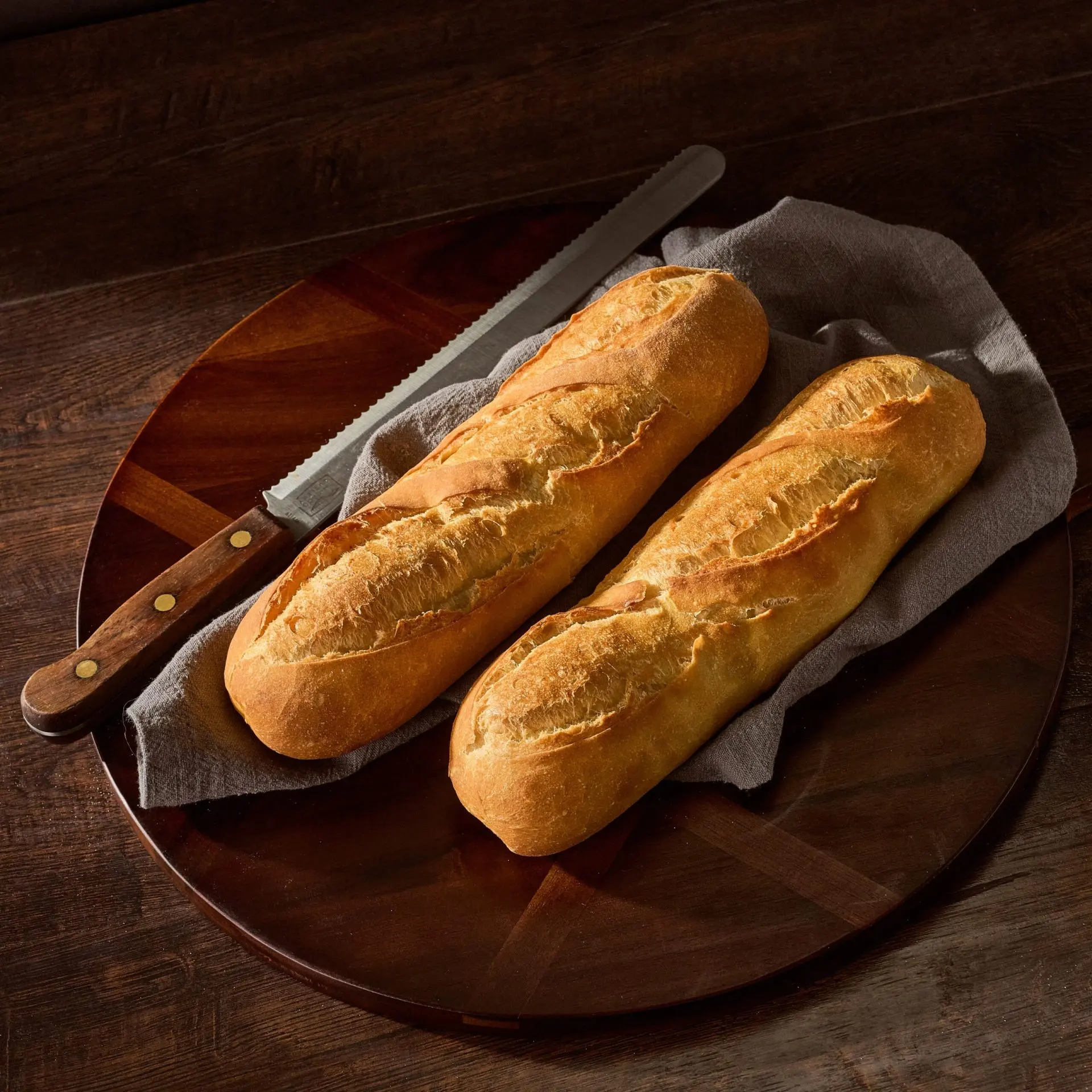 Two Demi Baguettes