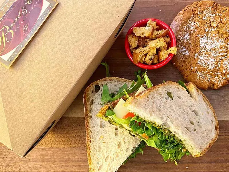 catered lunch examples