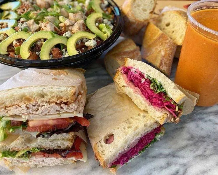 catered lunch examples